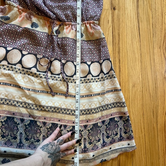 Mudd boho strapless dress - Picture 5 of 6